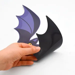 Adesivo magnetico pipistrello di Halloween per porta garage auto e decorazione frigorifero.