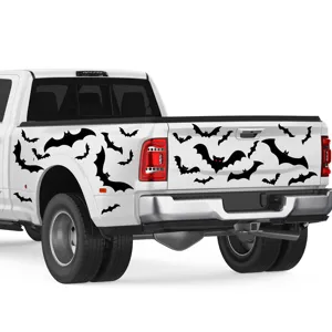 Adesivi magnetici per auto di Halloween, pipistrelli spaventosi per decorazioni.