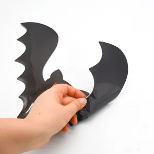 Adesivo magnetico Halloween pipistrello per auto frigorifero decorazione festiva decalcomania