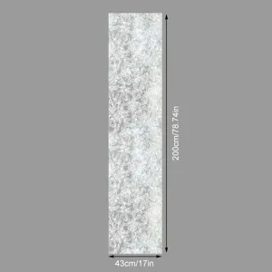 Decorative lace window glass sticker static cling film for home privacy and room decor.