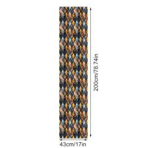 Retro ruit raamfolie statische glasfolie waterdichte decoratieve PVC folie 200x43cm