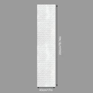 Decorative window film lace pattern static glass sticker home decor size 200x43cm.