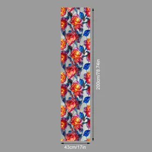 Film pour vitre en verre teinté décoratif motif rose statique adhésif intimité maison