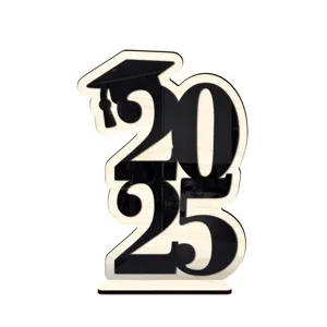 2025 Decoracion De Escritorio De Madera Para Graduacion Fiesta Ambiente Hogar Detalle