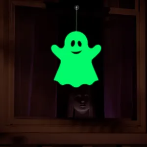 Halloween glowing ghost hanging decor luminous party spooky festival prop item