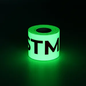 Nachleuchtendes Klebeband fluoreszierende Warnband Sicherheitsklebeband Rolle für nachts