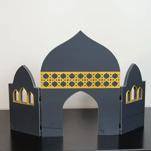 Décoration de table architecturale de style moyen-oriental islamique pour fête