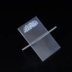Clear acrylic book stand Quran holder desktop decorative display stand for home office use