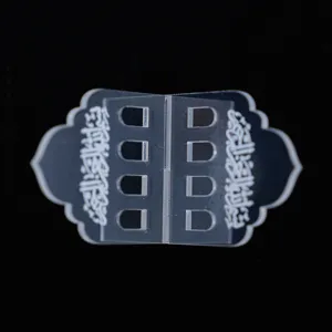 Acrylic Quran book stand date holder Islamic Ramadan table decorative display stand 1pc