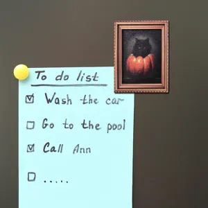 Magnet de refrigerateur vintage style Halloween, cadre photo en bois decoration de cuisine.