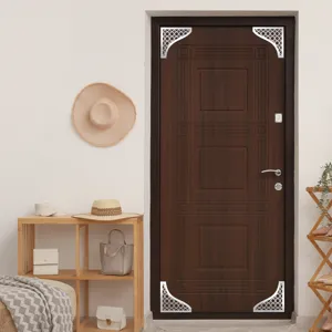 Adesivi per angoli di porta in acrilico stile Medio Oriente decalcomanie murali 4pz