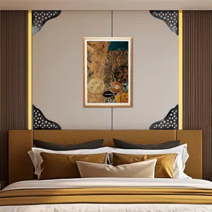 Adesivi angolari in acrilico in stile mediorientale arte murale decorativa per pareti