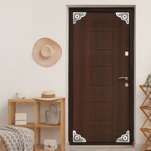 Adesivi per angoli di porte in acrilico in stile medio orientale, decorazioni murali.