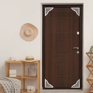 Adesivi per angoli di porta in acrilico in stile medio orientale arte murale geometrica