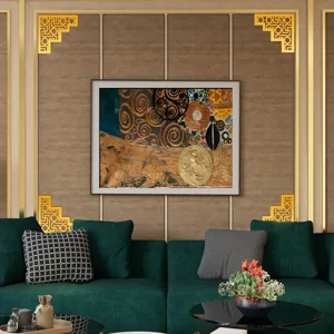 Adesivi decorativi per angoli di pareti in acrilico decalcomania per cornice porta casa