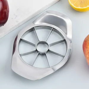 Stainless Steel Apple Slicer Fruit Cutter Corer Kitchen Fruit Divider Tool For Apple And Pear Fruit Cutting
