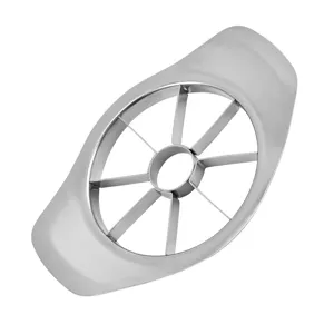 Stainless steel apple slicer kitchen fruit cutter core remover slicer tool for home use.