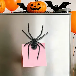 3D printed spider fridge magnet Halloween spooky home kitchen refrigerator decor sticky note holder
