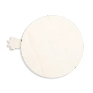 Wooden pet status board rotating dial replacement part blank natural wood material.