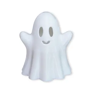 Halloween weisser Geist 3D gedruckte Figur niedliche Tisch Party Deko Ornament neu