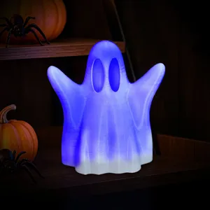 Leuchtender Geist Halloween Nachtlicht LED gruselige Party Tischdekoration Ornament