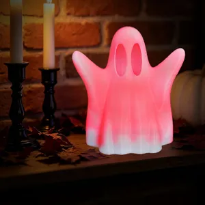 Leuchtender Geist Halloween Dekoration LED Licht Party Tisch Ornament spukhaft spooky