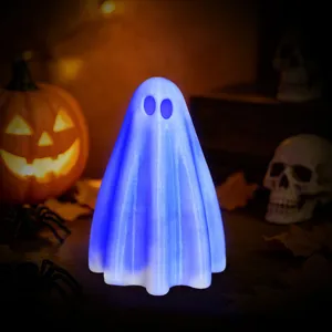Halloween leuchtender Geist LED Nachtlicht Party Tischdeko gruselige niedliche Dekoration