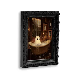 Halloween 3D ghost magnetic photo frame fridge sticker horror spooky holiday home decor item