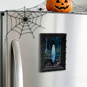 Halloween 3D Geist Magnetischer Kühlschrankmagnet Bilderrahmen Gruselige Dekoration