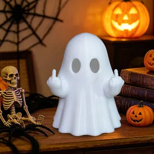 Halloween 3D gedruckte weiße Geist Figur gruselige Tischdeko lustige Party Ornament Geschenk