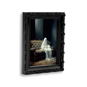 Halloween 3D Ghost Fridge Magnet Photo Frame Gothic Home Decor Magnetic Note Sticker