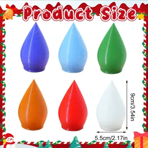 3D LED albero di natale lampadina ornamento colorato festa decorazione lampada 9cm