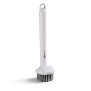 Cepillo de Limpieza para Ollas de Cocina Giratorio Multifuncional de Mango Largo