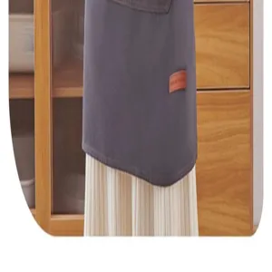 Delantal de cocina domestica impermeable a prueba de aceite nuevo ropa de trabajo mujer