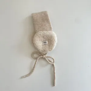 Leuke pluche gebreide baby oorwarmers winter warme oorbeschermers voor kinderen peuter