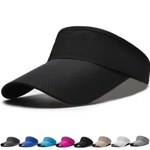 Unisex Monochromo Diatrito Polyester Visor Iliou Exoterikou Chorou Taxia Stegnosi Rythmizomeno Sport Baseball Cap