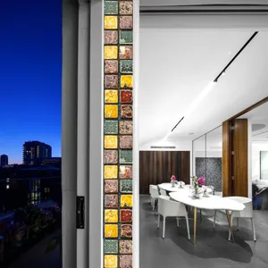 Waterproof mosaic tile sticker for creative home decoration and wall upgrading!