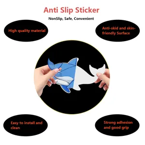 Non-slip bathtub sticker waterproof safety abrasive strip for bathroom floor use