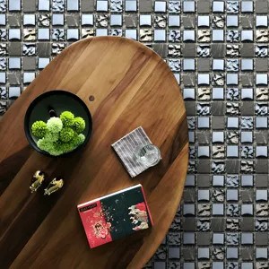 Waterproof mosaic tile stickers for home decor, creative DIY wall and floor decor.