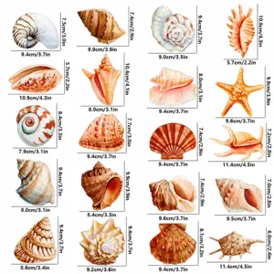 Non slip bathtub stickers sea shell waterproof anti slip strips for bathroom floor safety