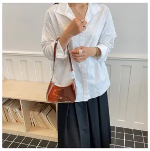 Transparente Schultertasche modische Damen Achseltasche Sommer Trend Umhängetasche Handtasche
