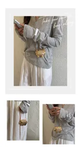 Vue détaillée du mini sac bandoulière élégant en forme de mouton, accessoire de mode.