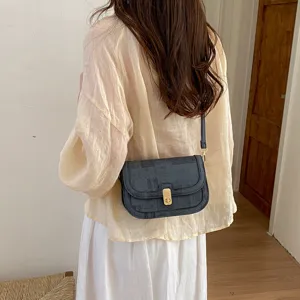 Sac à bandoulière décontracté pour femme élégant sac porté croisé mode quotidienne