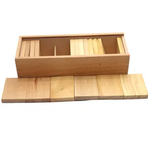 Montessori wooden weight tablets sensory educational toy for kids learning cognitive skills