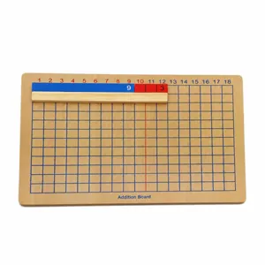 Montessori wooden addition board math toy for kids early education and calculation learning