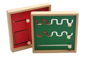 Montessori wooden fine motor skills toy for toddlers, early education training puzzle.