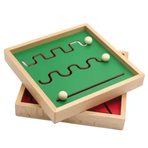 Montessori wooden handwriting training toy early education fine motor skills maze board for kids