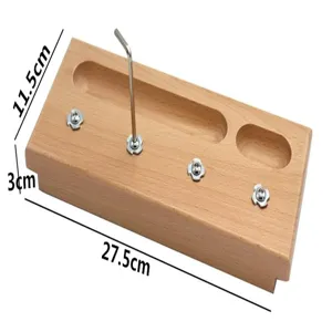 Montessori Wooden Screw Board Toy Fine Motor Skills Sensory Training Tool Detail View