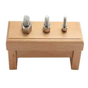 Montessori wooden screw nut toy fine motor skill early education learning toy sensory puzzle board