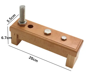 Wooden Montessori screw toy early education tool practical life skill learning prop item